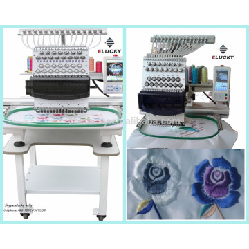 Elucky embroidery machine for sale used for design embroidery dresses for women ( new EG1501CS)